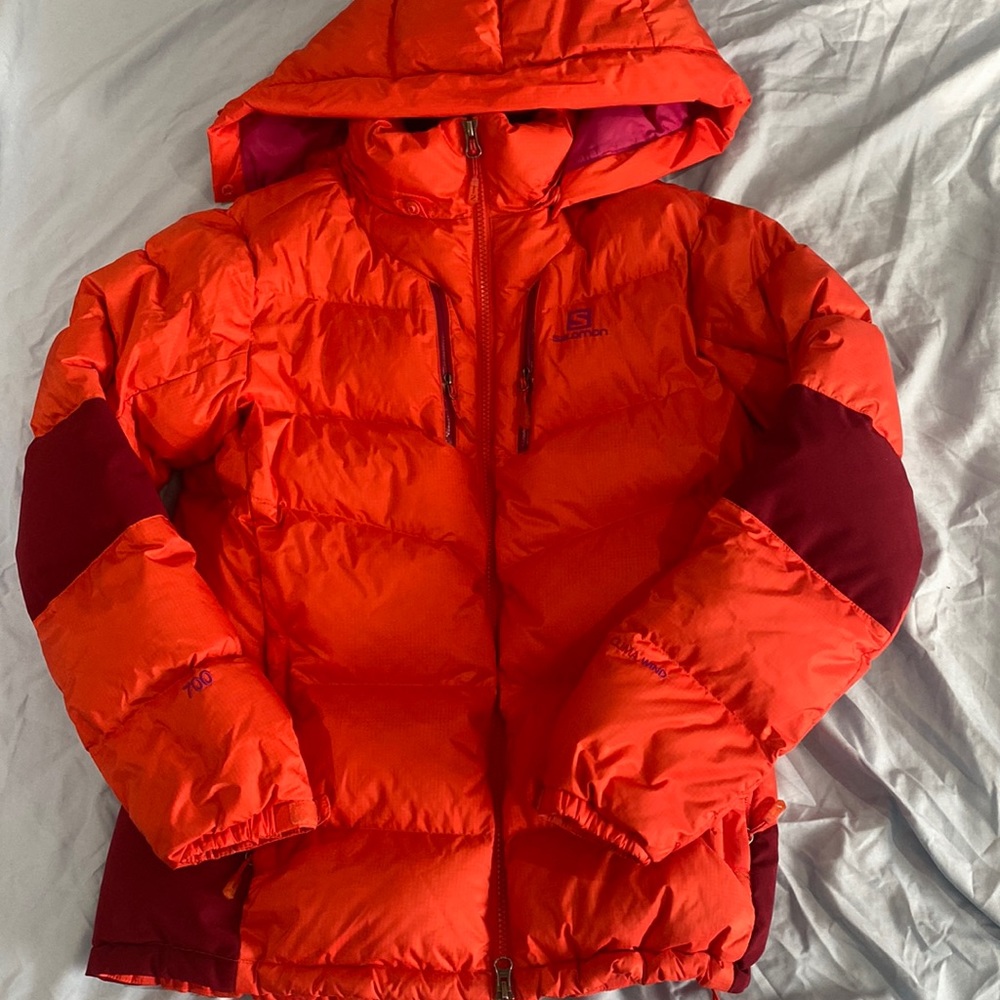 Salomon 700 downfill climawind jacket